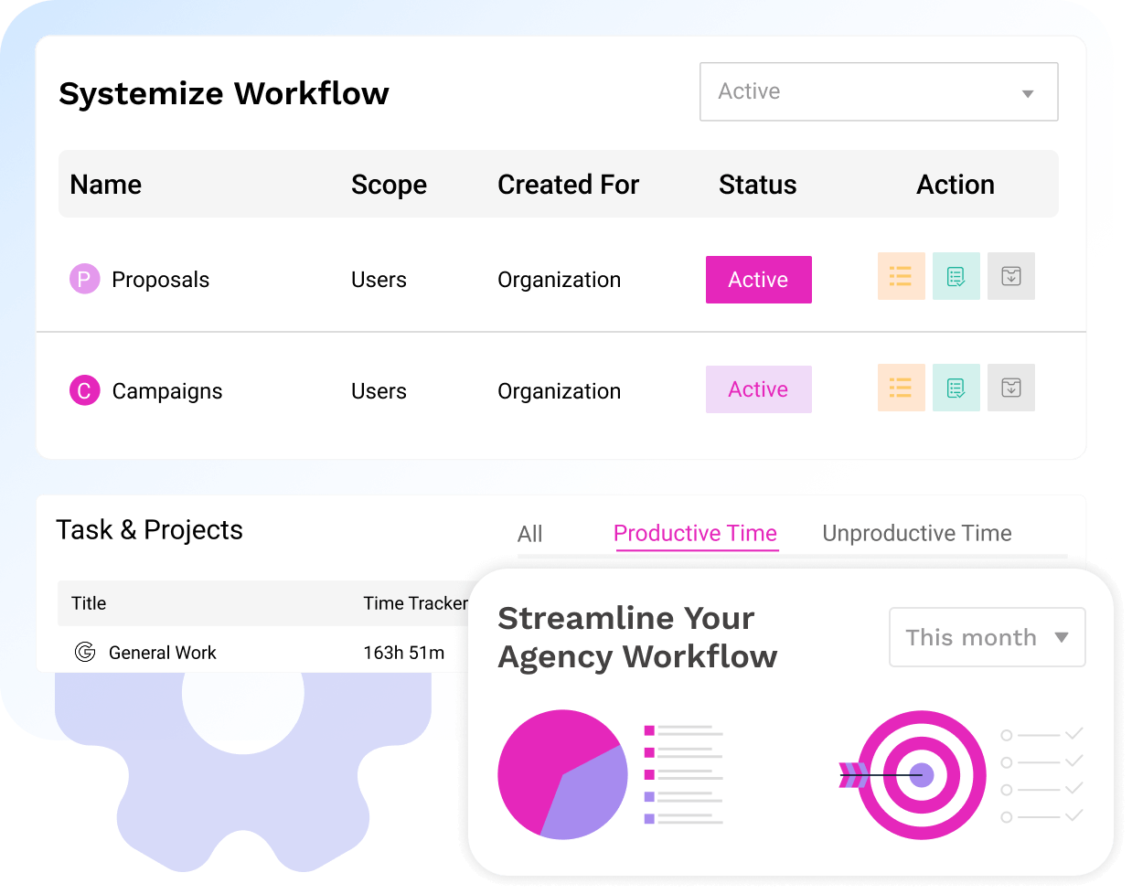 Systemize Workflow