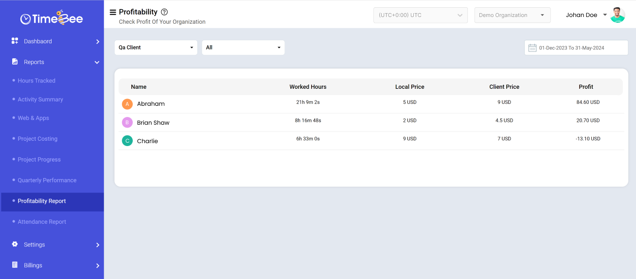 attendance screen 1