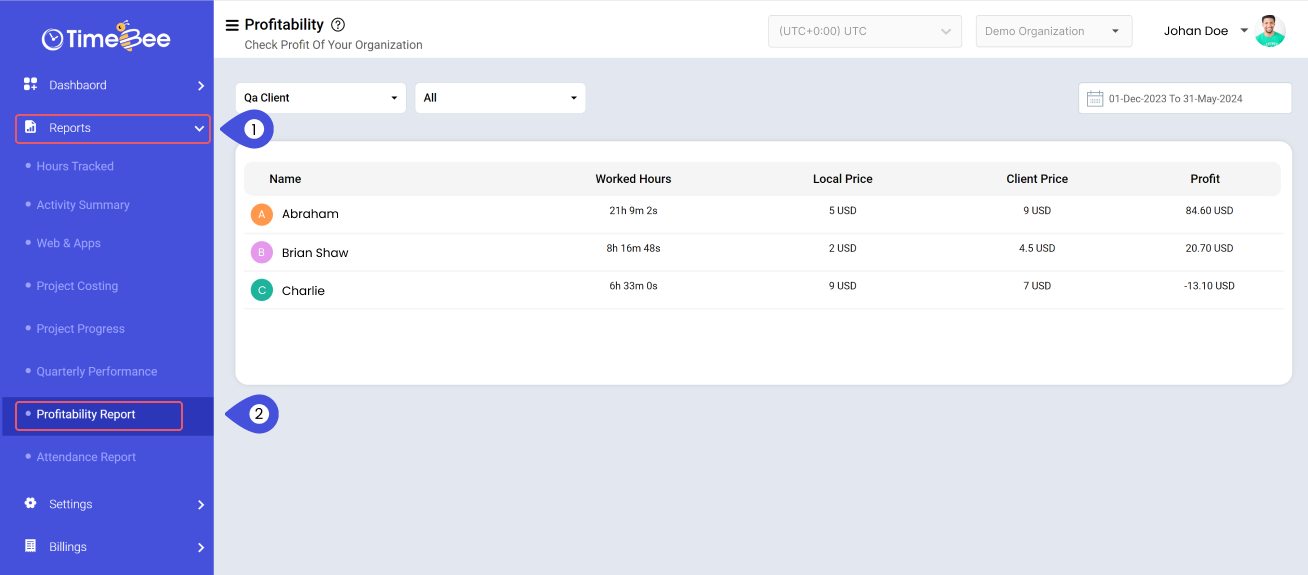 attendance screen 2